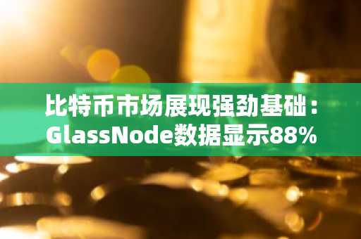 比特币市场展现强劲基础：GlassNode数据显示88%供应利润支撑