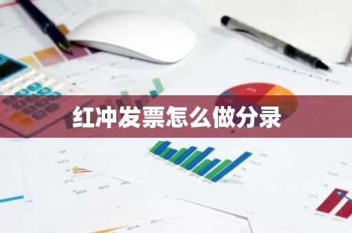 红冲发票怎么做分录