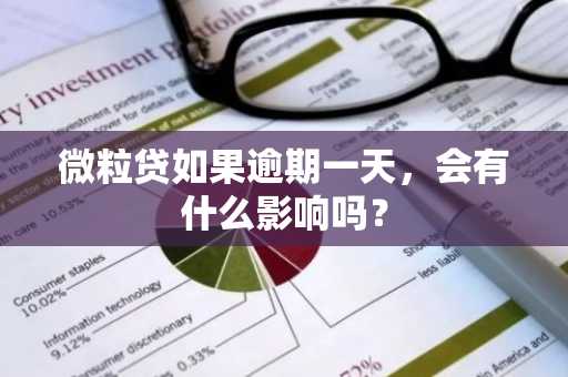 微粒贷如果逾期一天，会有什么影响吗？