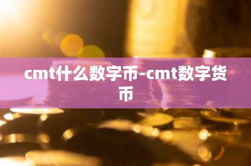 cmt什么数字币-cmt数字货币