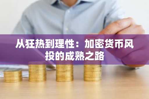 从狂热到理性：加密货币风投的成熟之路