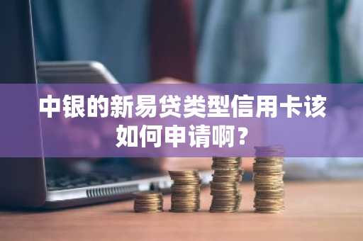 中银的新易贷类型信用卡该如何申请啊？