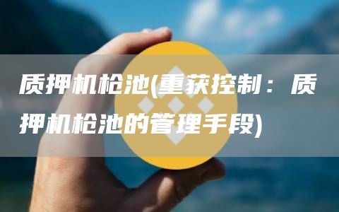 质押机枪池 - 重获控制：质押机枪池的管理手段