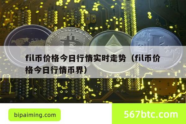 fil币价格今日行情实时走势（fil币价格今日行情币界）