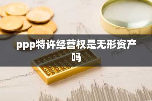 ppp特许经营权是无形资产吗