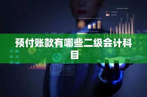 预付账款有哪些二级会计科目
