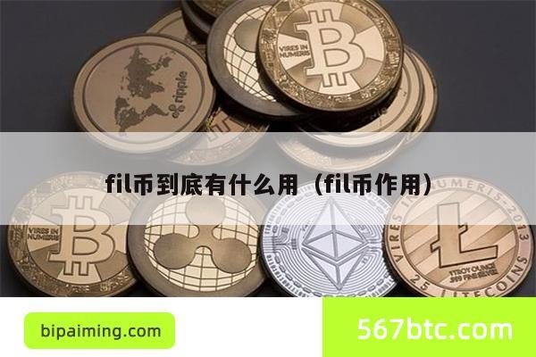 fil币到底有什么用（fil币作用）