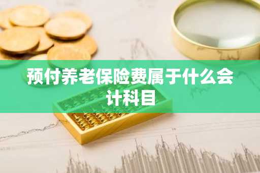 预付养老保险费属于什么会计科目