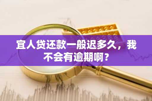 宜人贷还款一般迟多久，我不会有逾期啊？