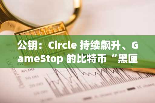 公钥：Circle 持续飙升、GameStop 的比特币“黑匣子”、以太坊金库崩溃