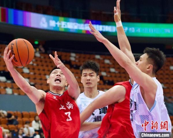全运会男篮资格赛收官：上海队胜天津队