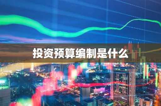 投资预算编制是什么