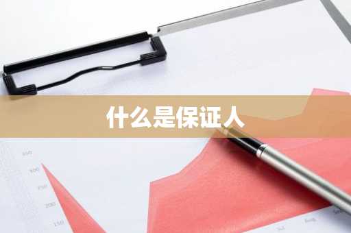 什么是保证人