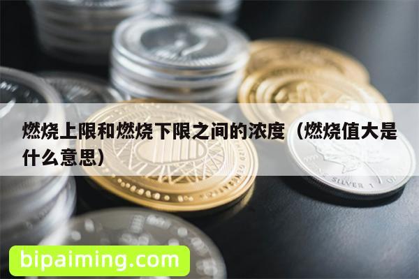 燃烧上限和燃烧下限之间的浓度（燃烧值大是什么意思）