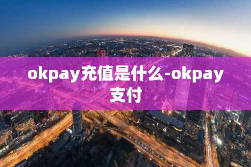 okpay充值是什么-okpay支付