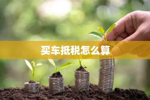 买车抵税怎么算