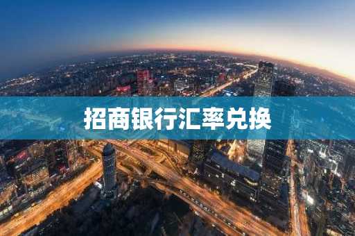 招商银行汇率兑换