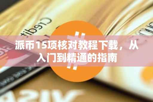 派币15项核对教程下载，从入门到精通的指南