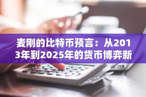 麦刚的比特币预言：从2013年到2025年的货币博弈新篇章