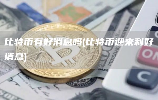 比特币有好消息吗 - 比特币迎来利好消息
