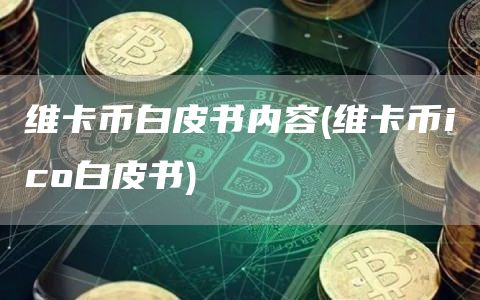 维卡币白皮书内容 - 维卡币ico白皮书