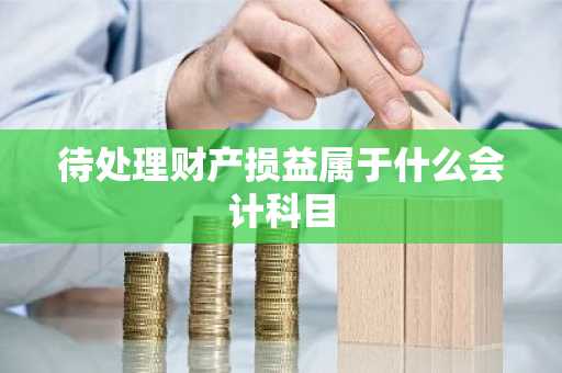 待处理财产损益属于什么会计科目