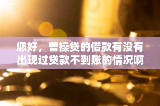 您好，曹操贷的借款有没有出现过贷款不到账的情况啊？审核速度快不快啊？