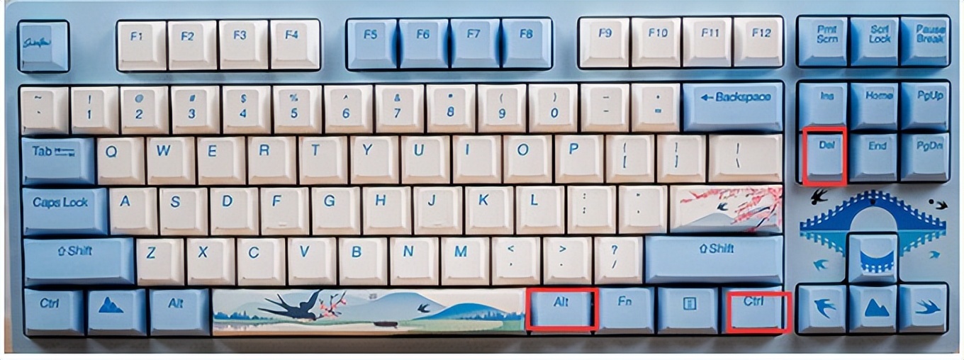 电脑黑屏按什么键恢复（电脑黑屏按什么键恢复win11）