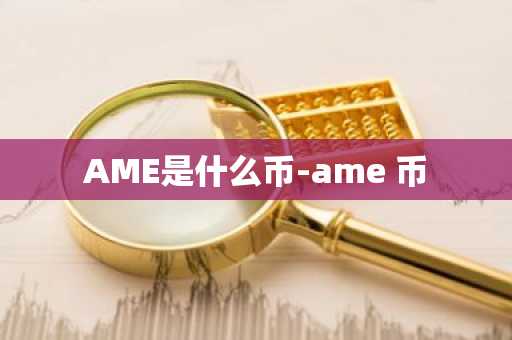 AME是什么币-ame 币