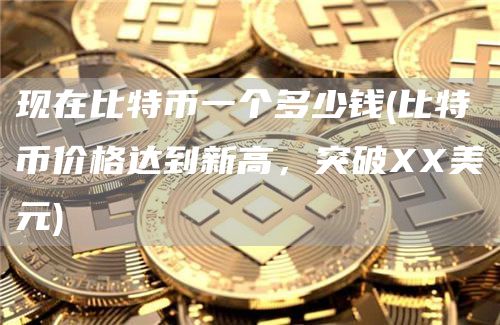 现在比特币一个多少钱 - 比特币价格达到新高，突破美元