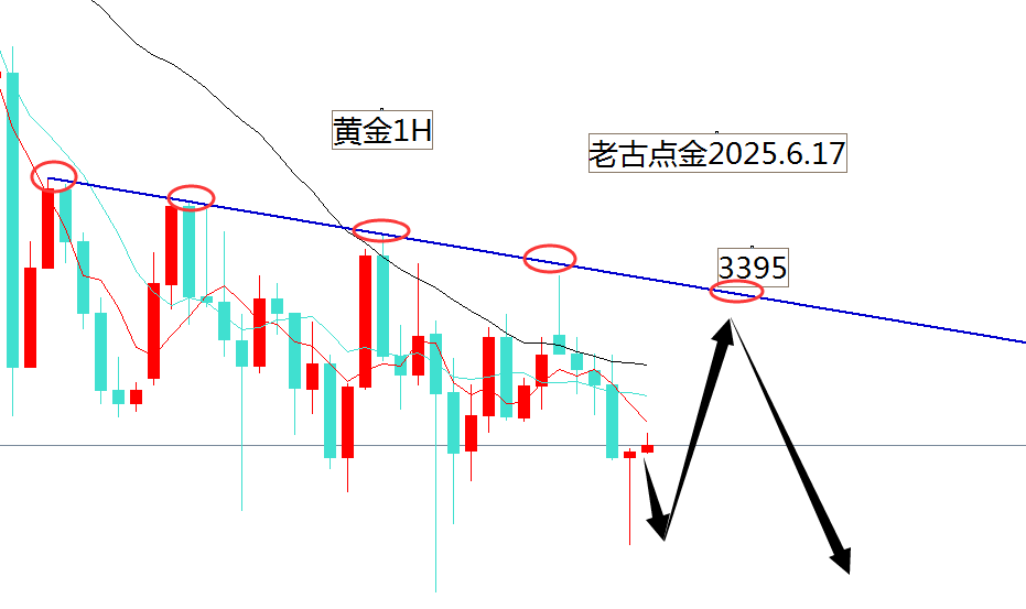 老古点金：黄金今天3393还空