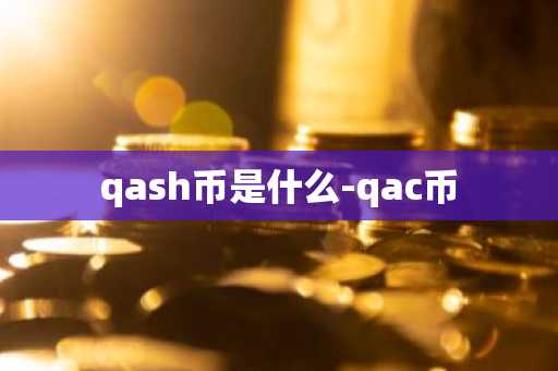 qash币是什么-qac币