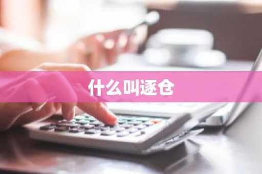 什么叫逐仓
