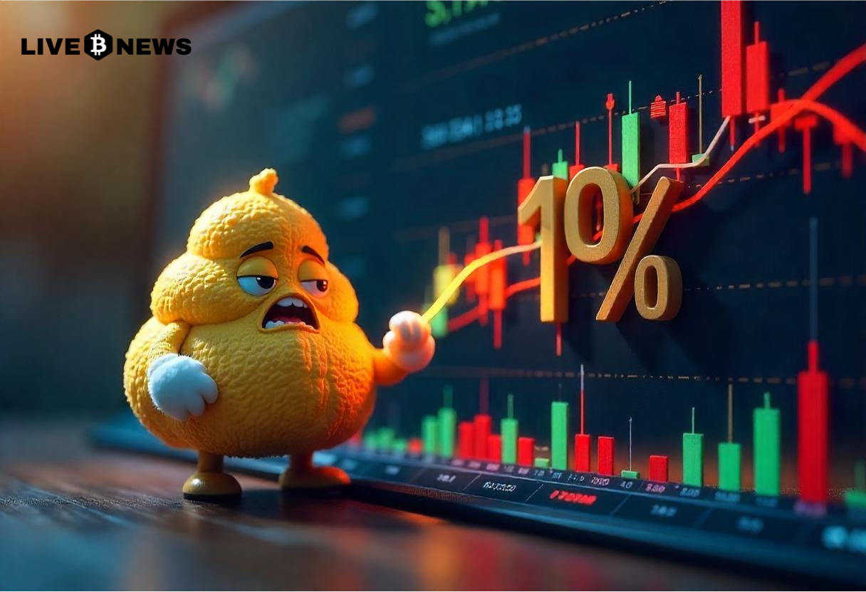 Fartcoin的臭味：下降11％和200 EMA