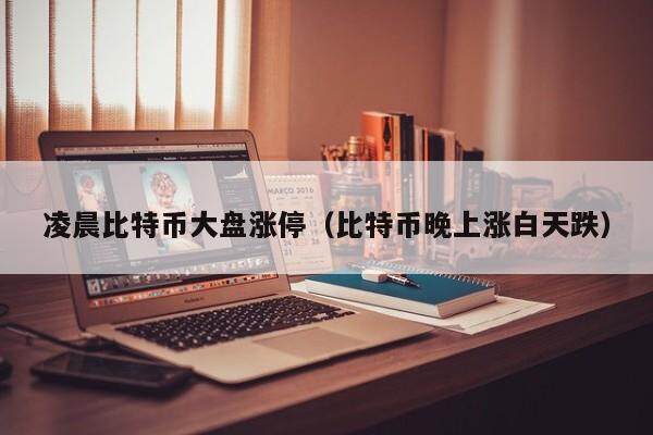 凌晨比特币大盘涨停（比特币晚上涨白天跌）