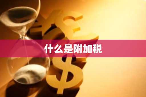 什么是附加税
