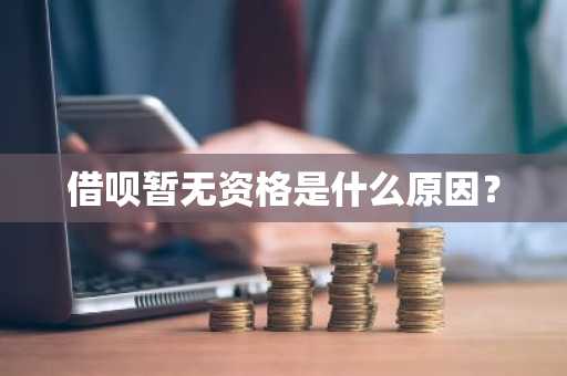 借呗暂无资格是什么原因？