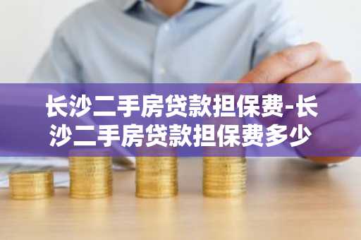 长沙二手房贷款担保费-长沙二手房贷款担保费多少