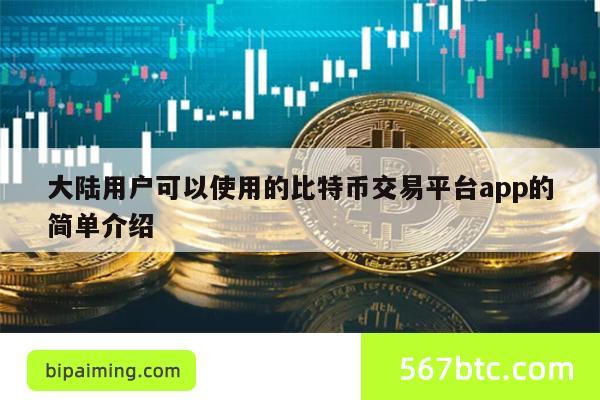 大陆用户可以使用的比特币交易平台app的简单介绍
