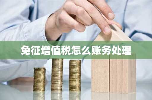 免征增值税怎么账务处理