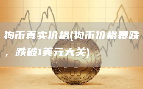 狗币真实价格 - 狗币价格暴跌，跌破1美元大关