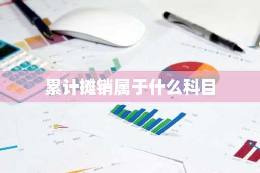 累计摊销属于什么科目