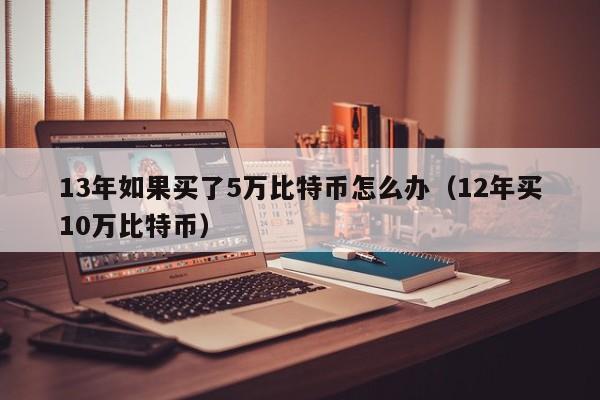 13年如果买了5万比特币怎么办（12年买10万比特币）