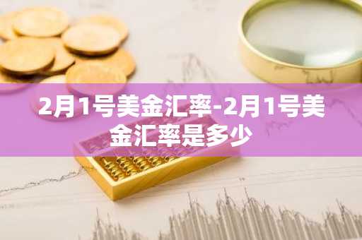 2月1号美金汇率-2月1号美金汇率是多少