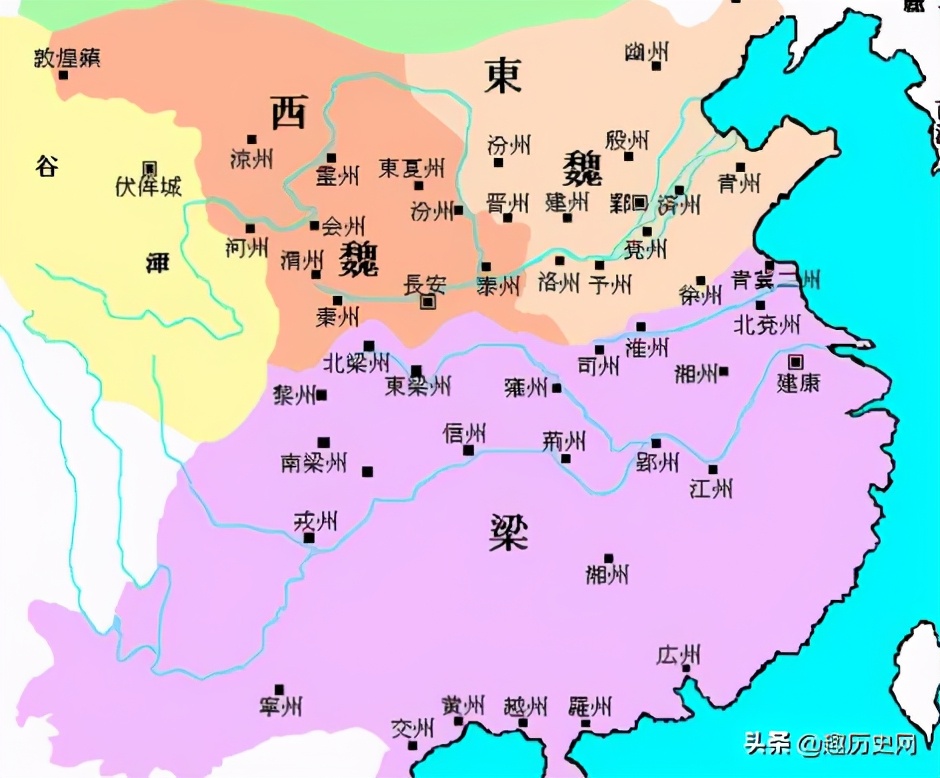 南梁是什么朝代（24个朝代顺序表）