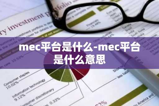 mec平台是什么-mec平台是什么意思
