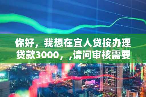 你好，我想在宜人贷按办理贷款3000，,请问审核需要多久？