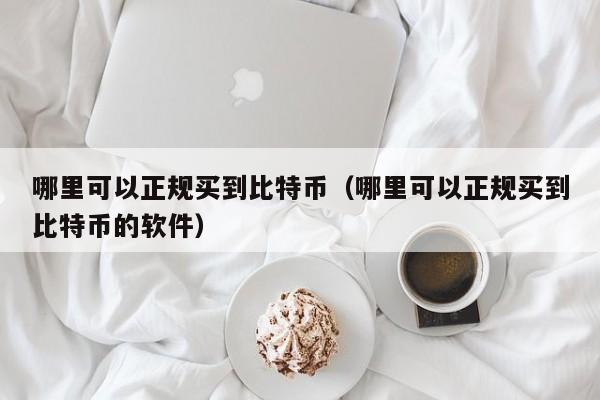 哪里可以正规买到比特币（哪里可以正规买到比特币的软件）