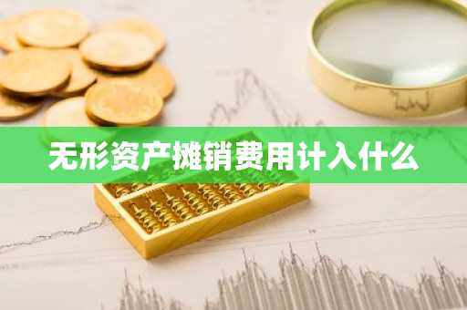 无形资产摊销费用计入什么