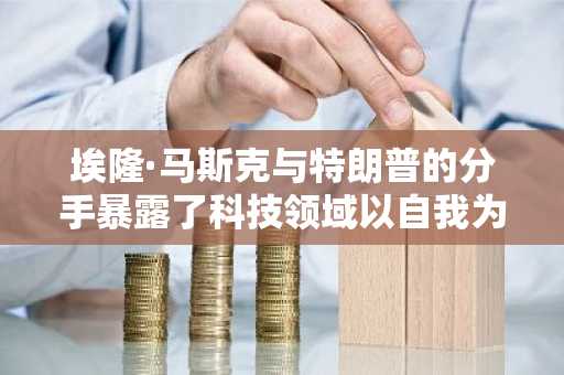 埃隆·马斯克与特朗普的分手暴露了科技领域以自我为主导的政治代价